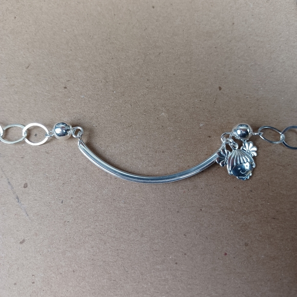 925 sterling silver bracelet with yellow, white and pink zircon and girl charm‎ - Picture 9 of 16